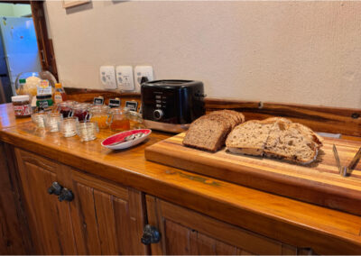 Oakdene Guest House Bread nexxt to toaster